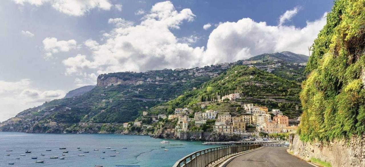 Amalfi Coast Palace In Minori Apartment Exterior foto